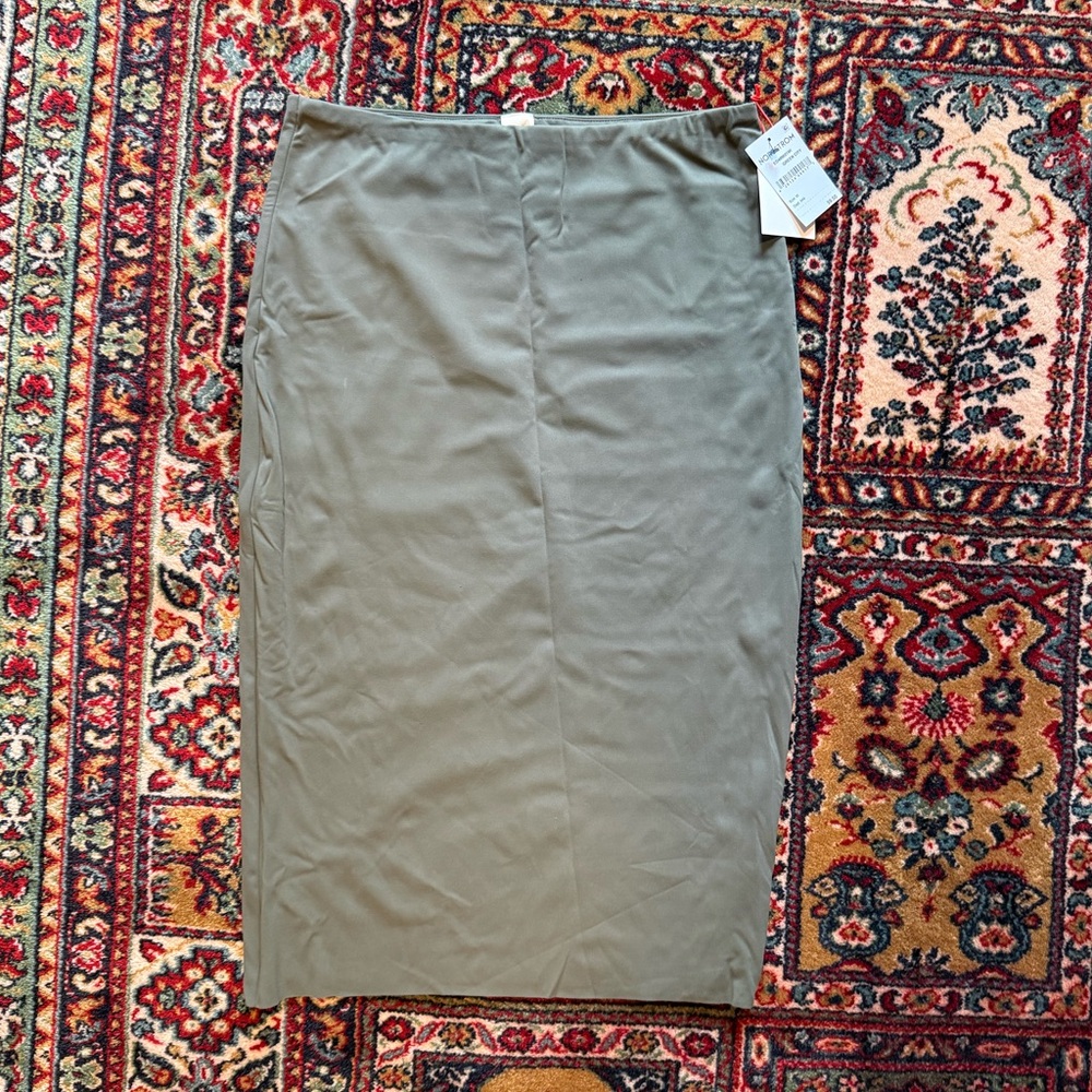 NWT olive Open Edit pencil skirt